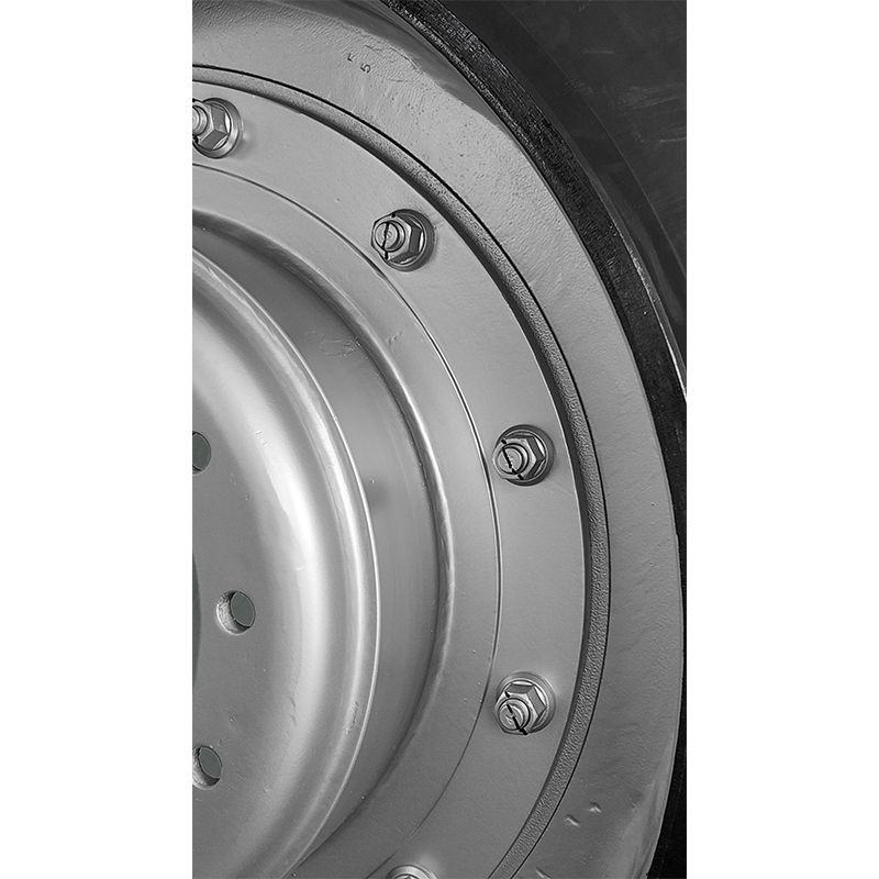 Bonded Solid Tires Are Suitable For Stackers, Heavy Forks, IGV, AGV, ART And Other Flatbed Transport Equipment Or Mining Equipment