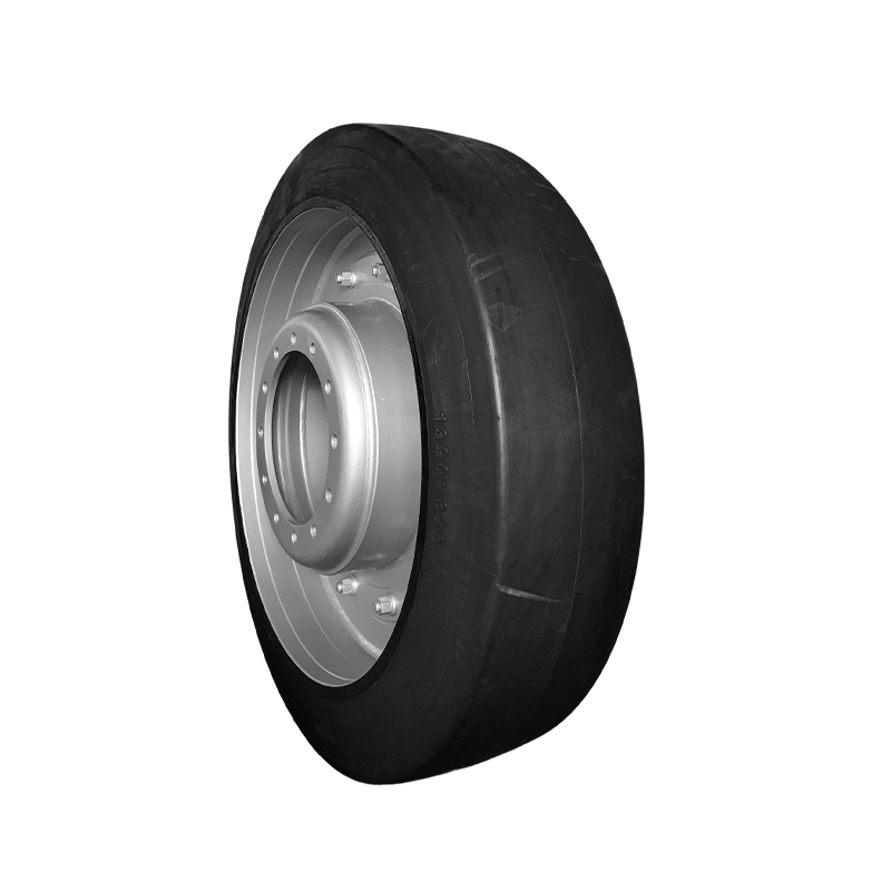 Bonded Solid Tires Are Suitable For Stackers, Heavy Forks, IGV, AGV, ART And Other Flatbed Transport Equipment Or Mining Equipment